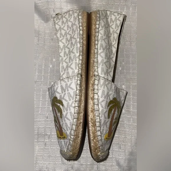 Michael Kors Palm Tree Espadrille Flats - Picture 5 of 6